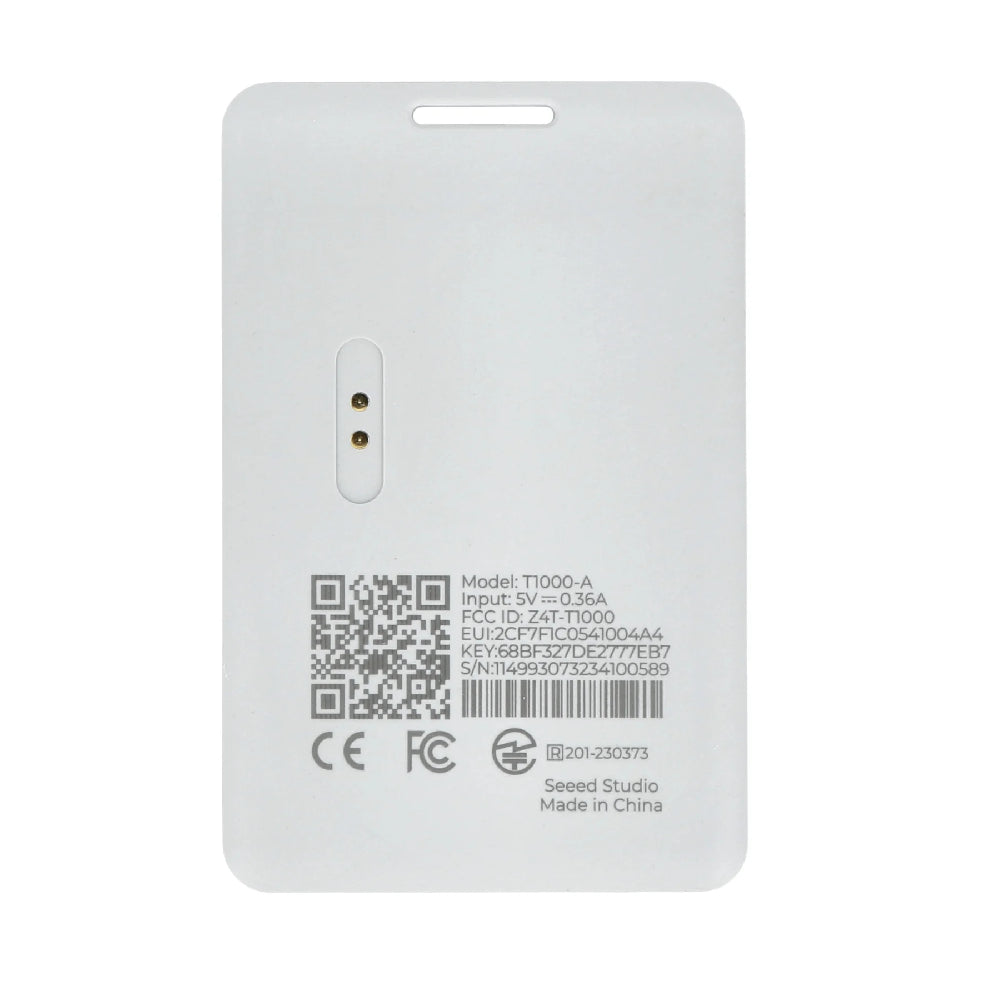 Localizador LoRaWAN SenseCAP T1000 – Ubicación en Espacios Cerrados y Abiertos