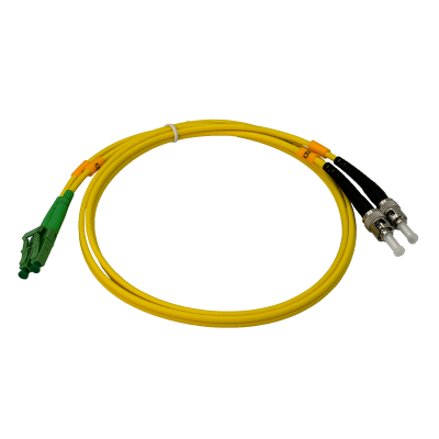JFSBT1. 1 metro SM LC/APC a ST/UPC Monomodo Dúplex Latiguillo de Fibra 3.0mm 9/125