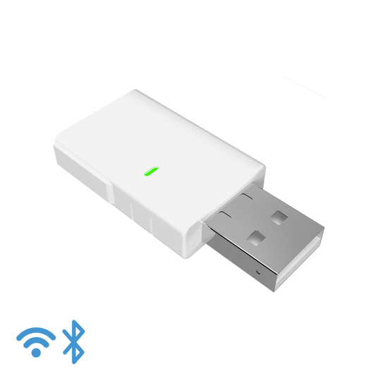 Puerta de Enlace de Bluetooth a Wi-Fi en un Dongle USB-A