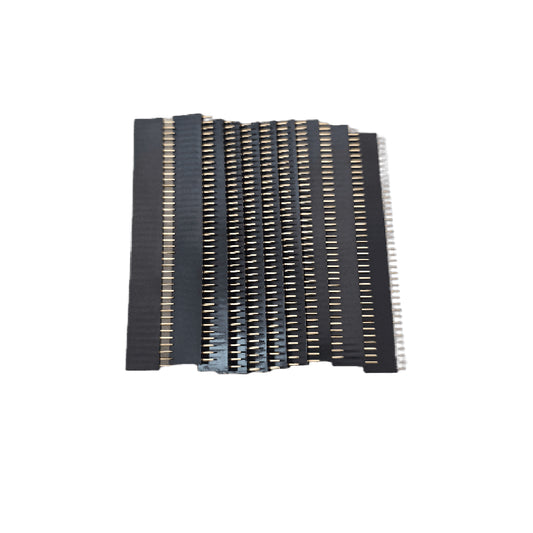 Lote de 10 Conectores de Tipo Hembra 40 Pines para PCB