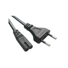 Cable de poder tipo 8 plug 2-Pin EU plug IEC320 C7