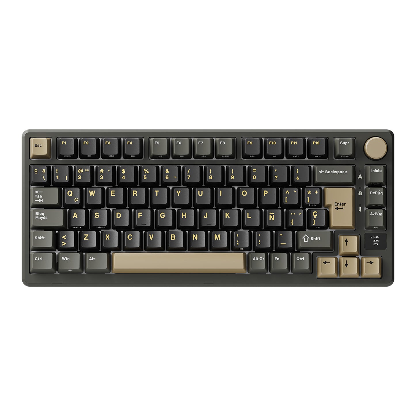 Teclado Electromecánico Inalámbrico RK M75 Phantom 75% Español – Royal Kludge