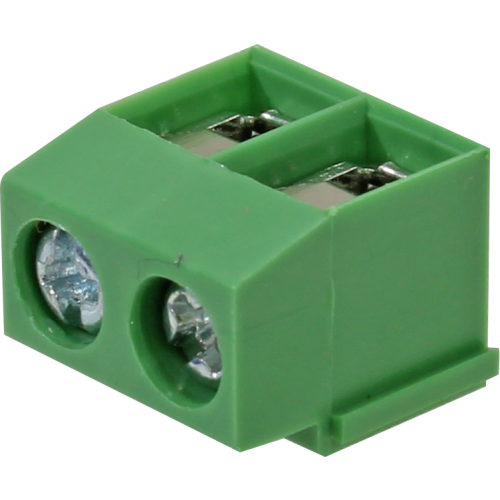 Bornera modular para PCB alto 7.8mm - paso 5mm BR3 - 2 vías