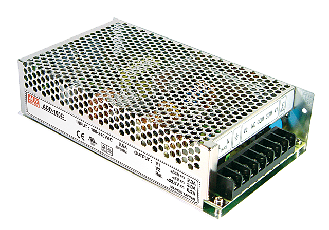 Fuente de poder uso seguridad 155W ADD-155 - 13.8V / 5V / 13.3V