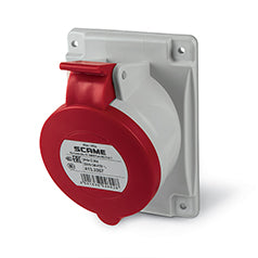 ENCHUFE HEMBRA P/EMPOTRAR 3P+N+T IP44 32A 6h  346-415V FIJACION 84X106mm