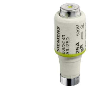 Fusible Diazed Siemens SILIZED 500V para protección de semiconductores superrrápido, tamaño DIII, E33, 35A
