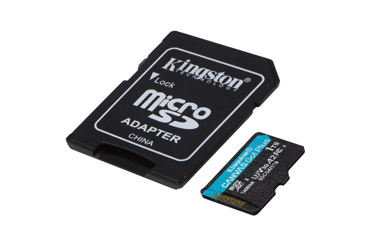 Kingston Tarjeta de Memoria 1TB microSD Canvas Go Plus vista 3
