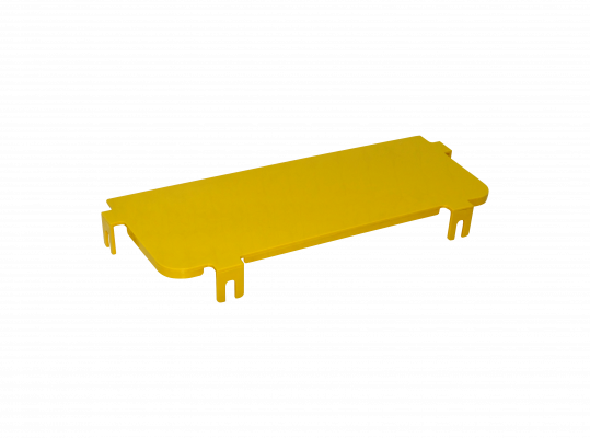 CCA-240-TF 240x100mm Cubierta Terminal Amarilla PC+ABS LSZH Hembra requiere/CC-240