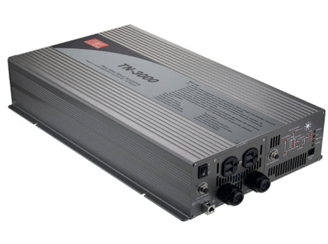 Inversor onda pura con cargador solar 3000W TN-3000 - US - Americano - 12VDC - 110VAC