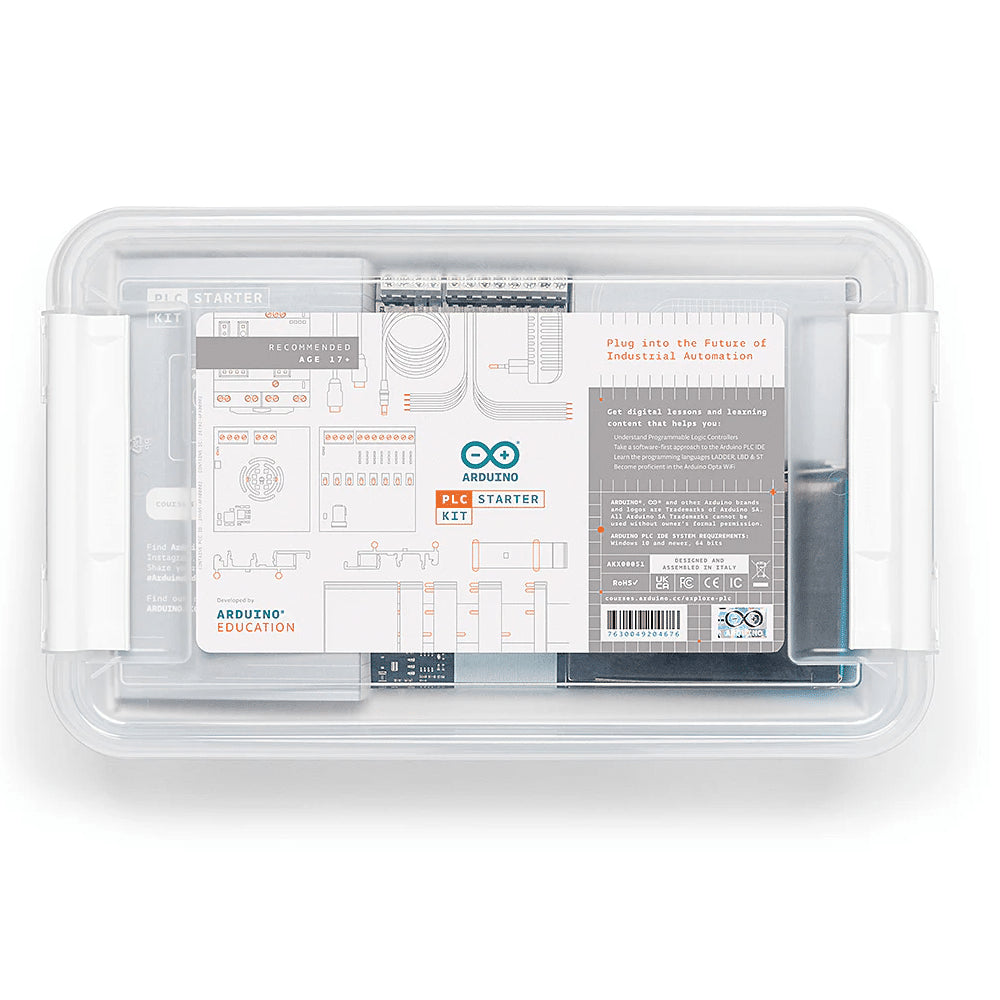 Arduino PLC Kit Inicial con Arduino DIN Simul8 e Arduino DIN Celsius