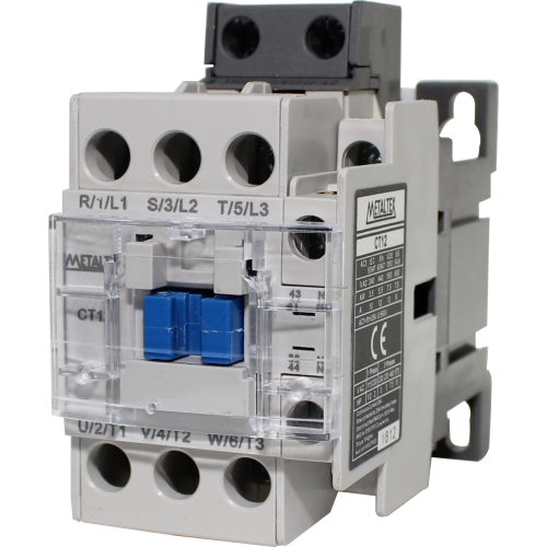 Contactor tripolar hasta 22A AC3 Serie CT22 - 380VAC