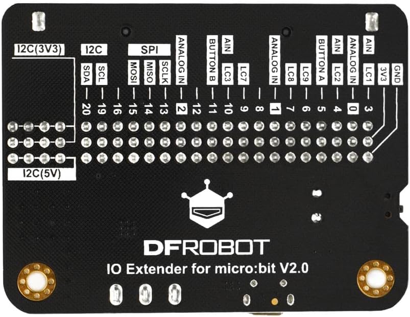 Expansor de Entradas/Salidas DFRobot destinado a micro:bit (V2)