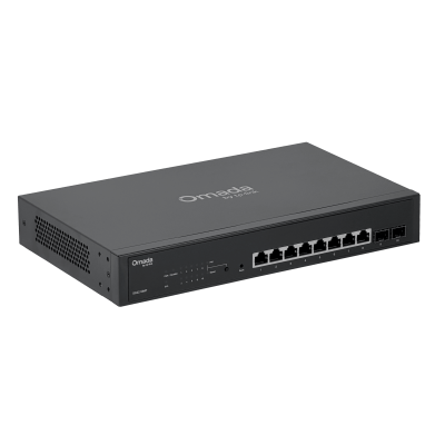 SG2210MP. TP-LINK 8-1000-PoE+af/at 150W-tot 2-SFP Conmutador Inteligente Rack Omada L2/L4