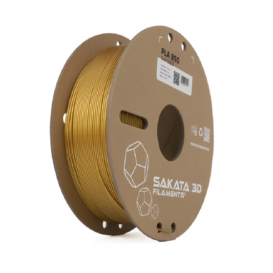 Material de Impresión PLA 850 Acabado Silk Gold Diámetro 1.75mm Peso 1kg – Sakata 3D