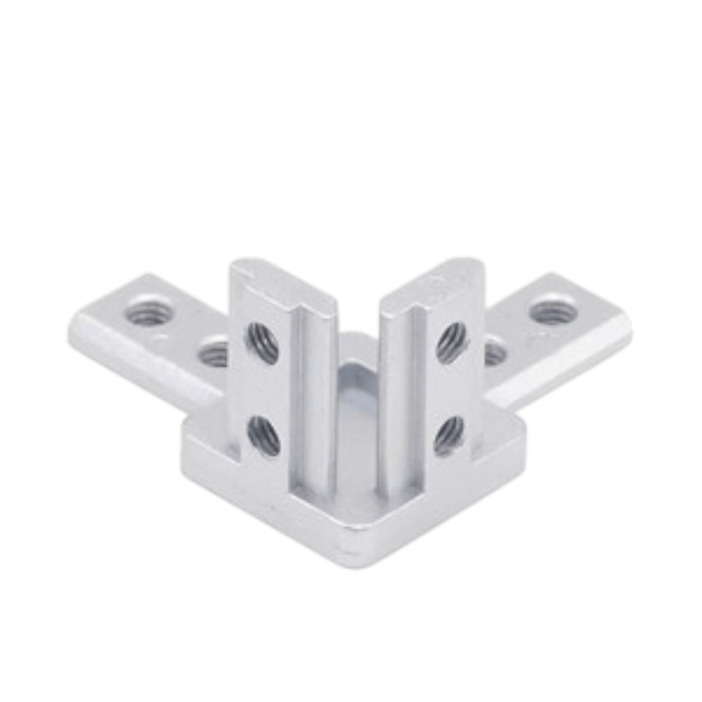 Conector Angular Triple de 3 Direcciones para Perfil 20x20