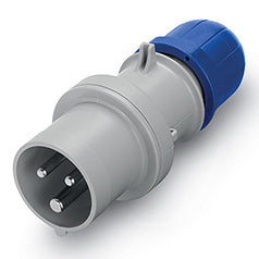 ENCHUFE MACHO VOLANTE 2P+T IP44 16A 6h 200-250V