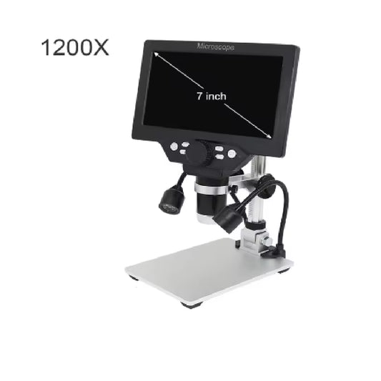 Lupa electrónica portátil con aumento de 1200X y conexión USB