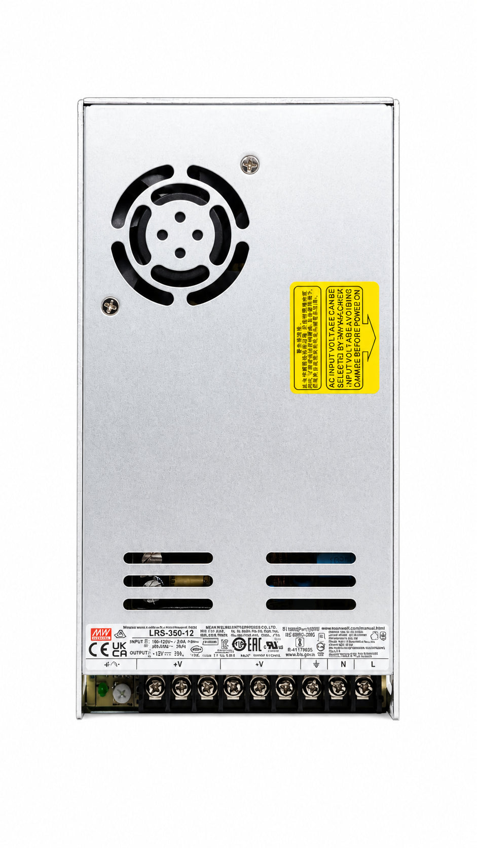 Fuente de poder gabinete voltaje 350W LRS-350 - 12V
