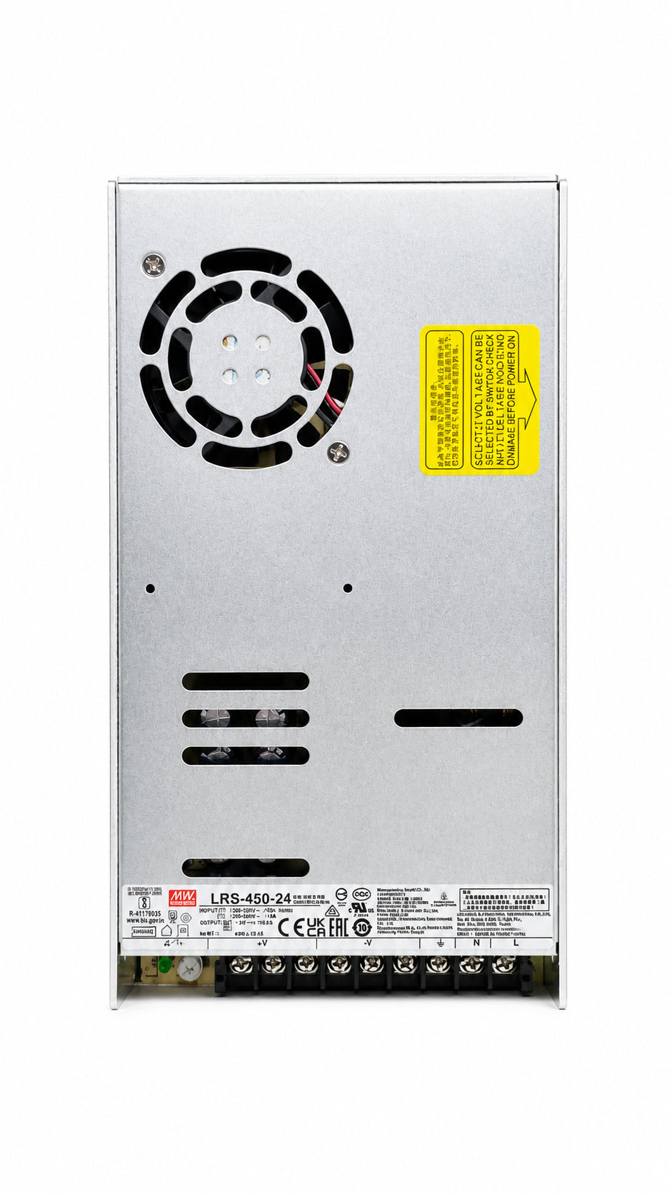 Fuente de poder gabinete voltaje 450W LRS-450 - 24V
