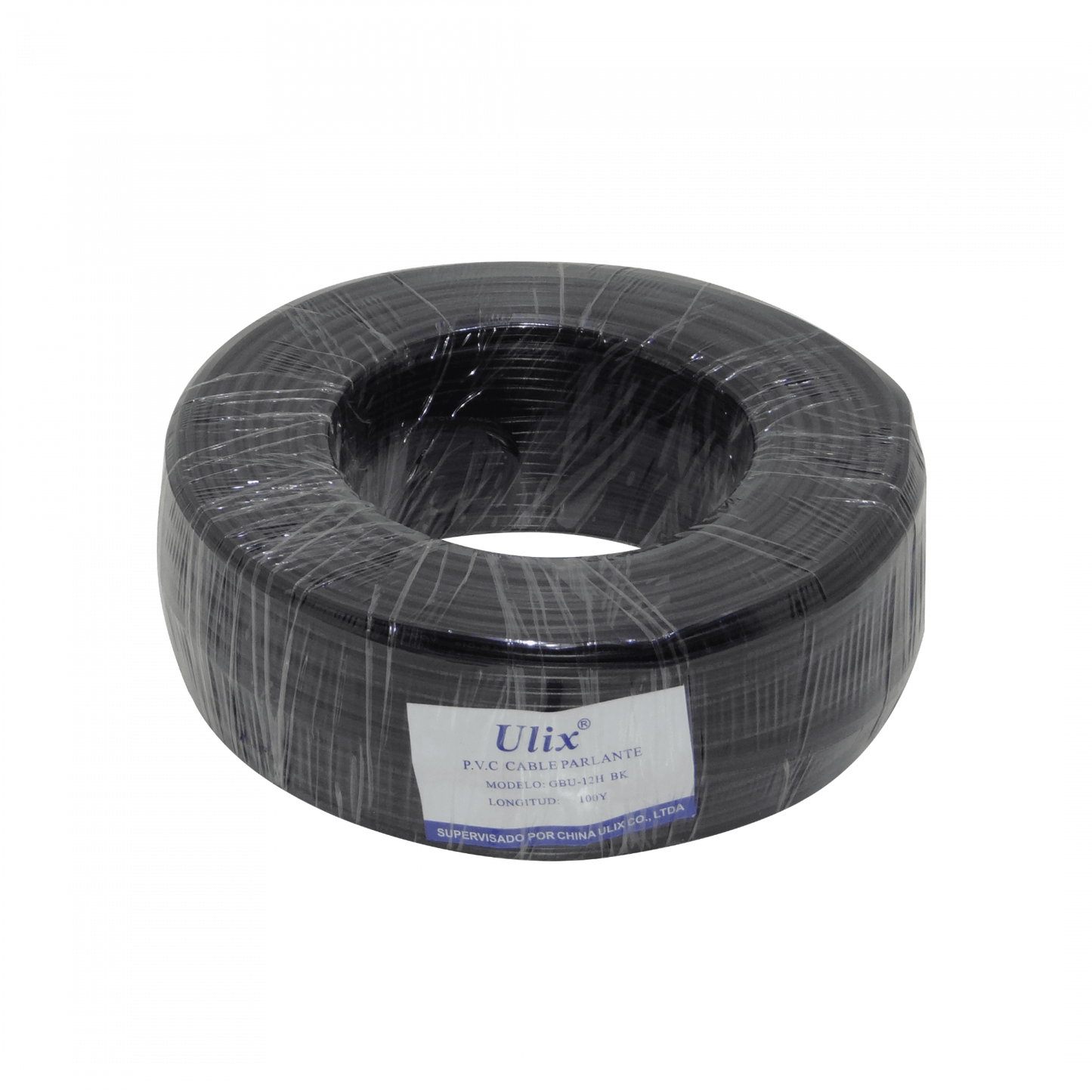 2X16N 2x16AWG CCA 100mts Conductor PVC Negro Paralelo Multifilar Aluminio