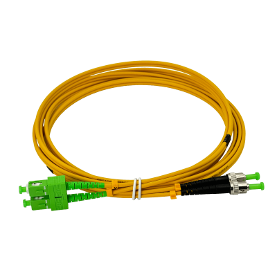 JFSAU3. 3 m SC/APC-ST/APC Monomodo SM Dúplex Latiguillo de fibra 9/125 µm 3 mm
