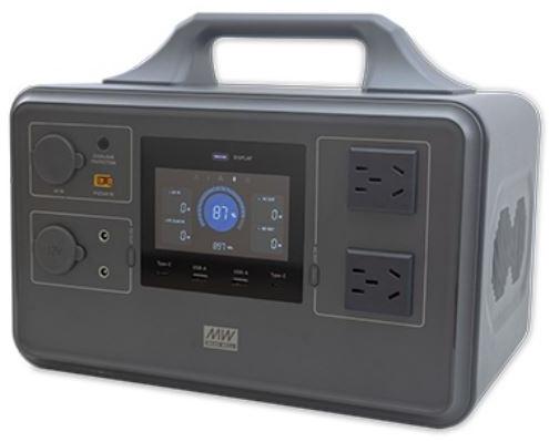 Estación de energía portátil de 500W a 2400W EU Serie ES-S - 1000W