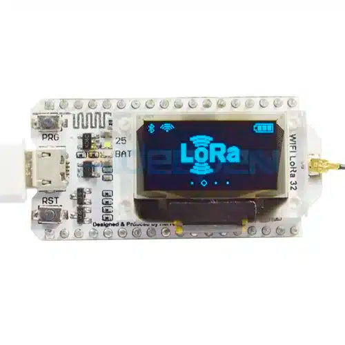 Tarjeta de comunicación inalámbrica LoRa 32 marca Heltec