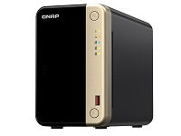 QNAP TS-264 NAS Torre Intel® Celeron® N5095 8 GB 0 TB QNAP Turbo System Negro, Oro