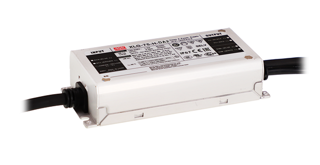 Driver LED metal de potencia DALI-2 PFC 75W XLG-75-DA2 - 700mA (comúnmente usado)