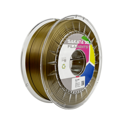 Filamento PLA 850 Tono Oro 1.75mm 1kg – Sakata 3D