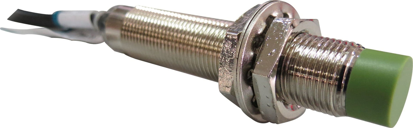 Sensor Inductivo M12 no rasante 4 Hilos 1NA+1NC y AC 2 Hilos, 4mm distancia medición serie I12 - NPN 4 Hilos [1NA+1NC]