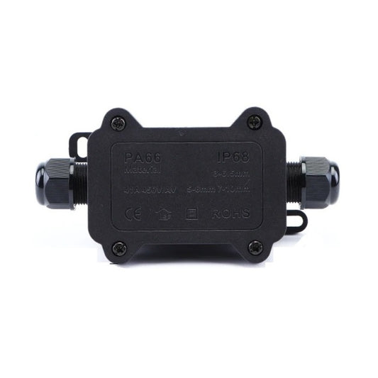 Contenedor hermético resistente al agua clasificación IP68 con doble entrada