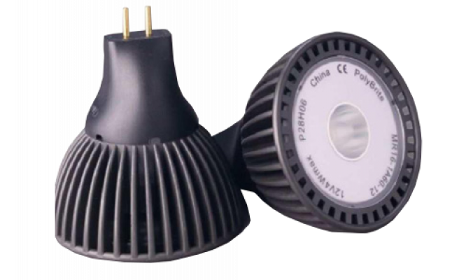 LA-MR POLYBRITE MR16 Azul 4W 9-15VDC MR16-1B60-12