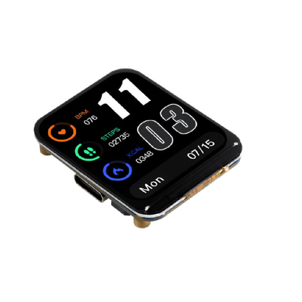 Placa Microcontroladora ESP32-S3 Dotada de Pantalla LCD 240×280 Conectividad WiFi y Bluetooth
