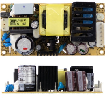 Fuente de poder uso seguridad 60W PSC-60 - PCB - 13.8V / 13.8V