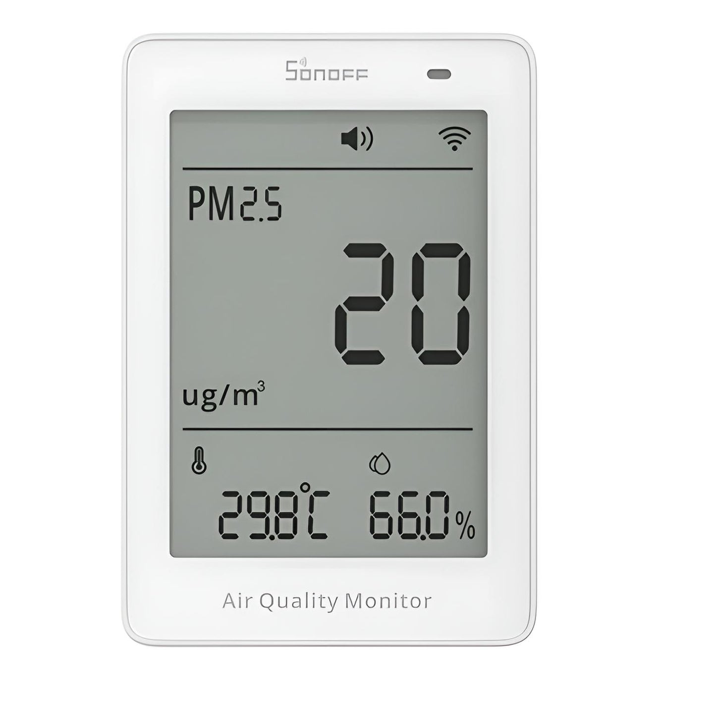 Medidor de Concentración Aérea de Partículas PM2.5/PM10 con Conectividad WiFi Matter – Sonoff AirGuard SAWF-07P