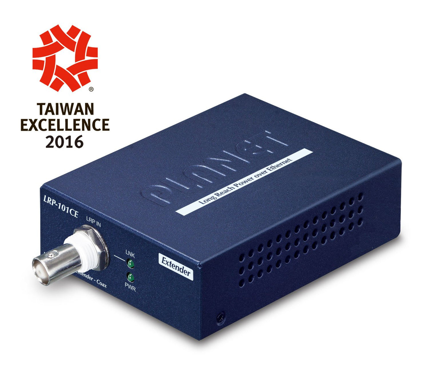 Extensor Coaxial PoE de Largo Alcance de 1 Puerto