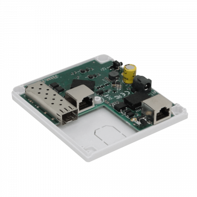 GPEN21 MIKROTIK 2-1000 1-SFP Administrador Inyector Repetidor necesita-PoE24V/af/at