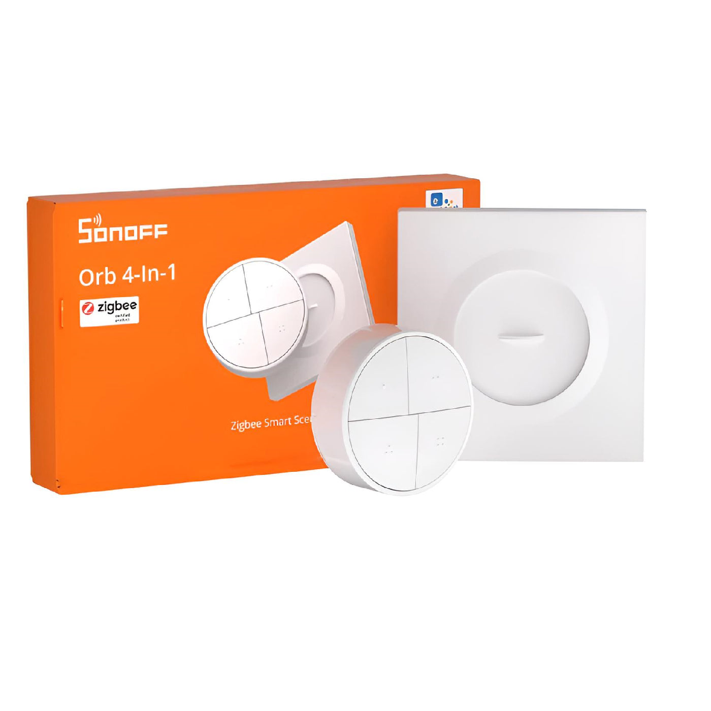 Pulsador Inteligente Zigbee Sonoff Orb SNZB-01M Cuádruple Funcionalidad para Escenas y Automatización