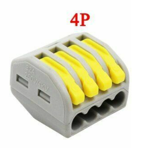 Conector de 4 pines de unión tipo WAGO 32A