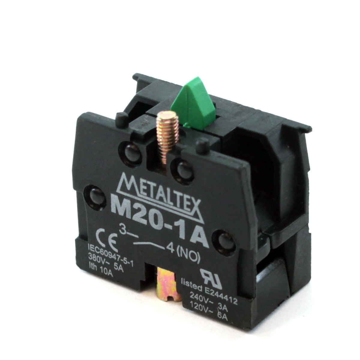 Bloque de contacto adicional para botón M20/P20 - 1NC