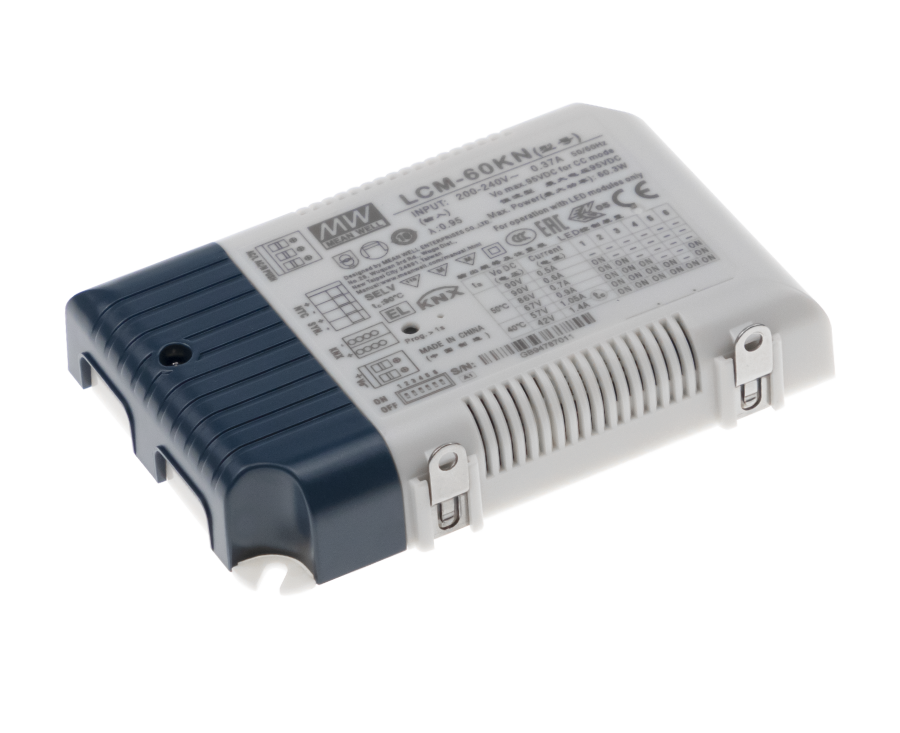 Driver LED plástico corriente PFC opcional DALI DALI-2 60W LCM-60 - BLE - Casambi (a pedido)