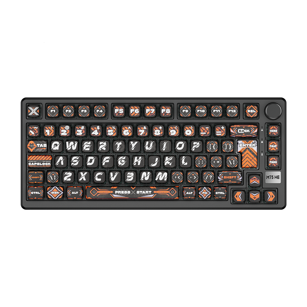 Teclado Mecánico Gamer 75% RK M75 HE con Activación Instantánea