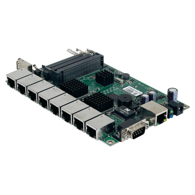 RB493G. MIKROTIK 9-1000 L5 680 MHz RS232-DB9 3-MINIPCI USB incluye caja y fuente