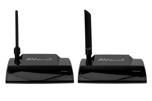 HDMI-300. Kit HDMI 300 metros inalámbrico HDMI-1-Entrada/2-Salidas Antena-fija 5,8GHz incluye-5Vdc