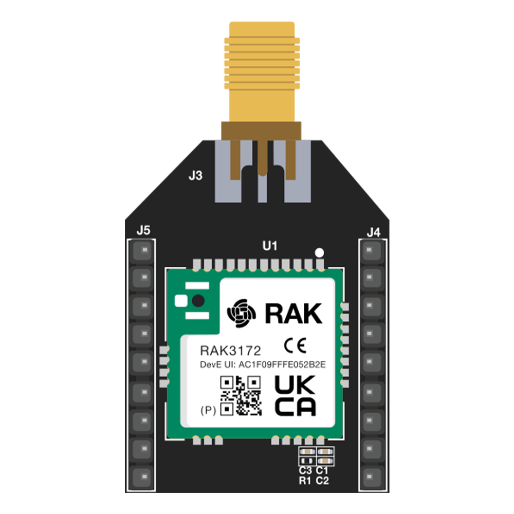 RAK3172 Breakout Board RAK3272S - US915/AU915/KR920/AS923