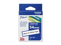 BROTHER CINTA ROTULADORA TZE-251(2.4CMx8.01 METROS)