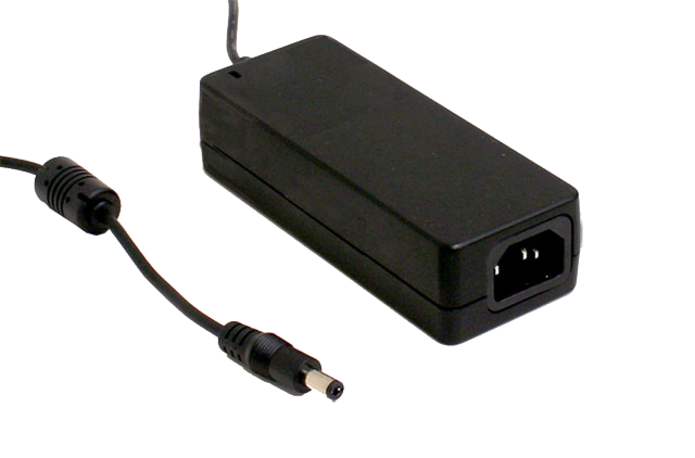 Adaptador AC-DC clase I y II médica con adaptador DC P1J 60W GSM60 - I - 9V