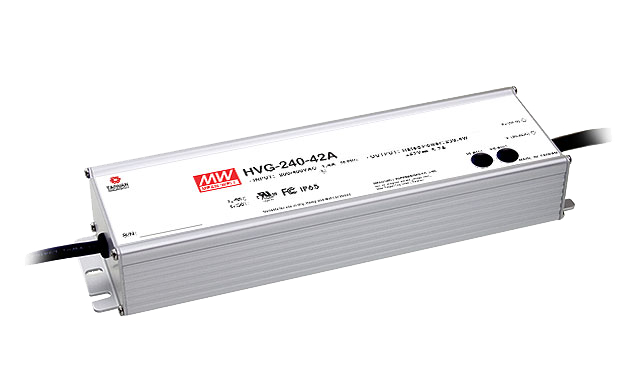 Driver LED carcasa metal 240W HVG-240 - B - 3 en 1  (1-10V, Resistor, PWM) - 48V
