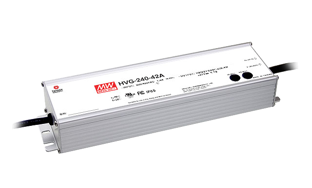 Driver LED carcasa metal 240W HVG-240 - B - 3 en 1  (1-10V, Resistor, PWM) - 24V